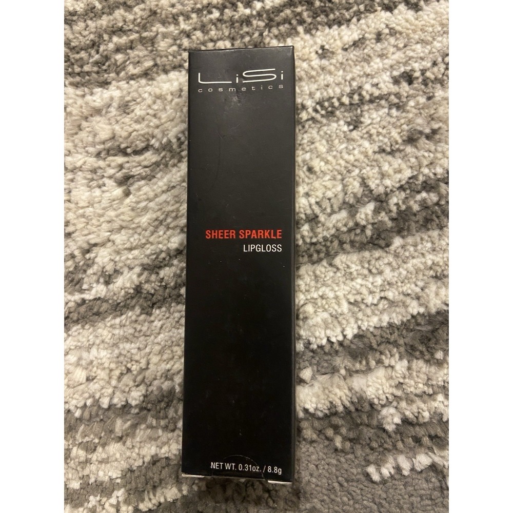 *New*LiSi Cosmetics Sheer Sparkle Lip Gloss, Bryant Park 011
